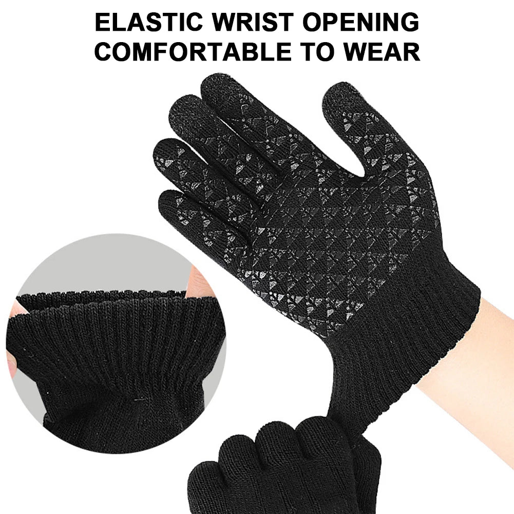 USB Electric Heated Gloves Full Finger Non-Slip