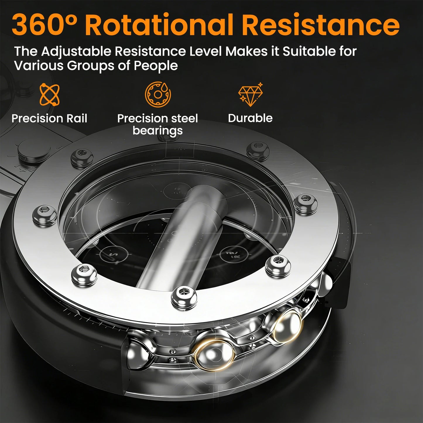 Rotator Multifunctional Grip 8 to 15 Pounds