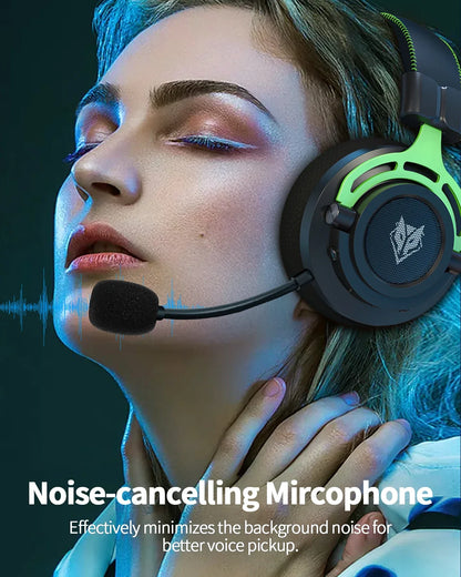 2.4GHz Dual Stereo Sound Wireless Bluetooth Gaming Headphone