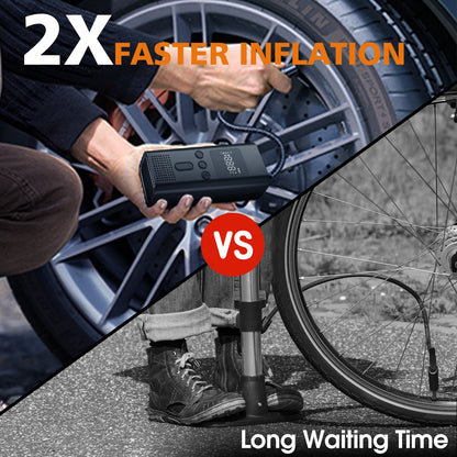 Compact Mini Electric Bicycle Air Pump