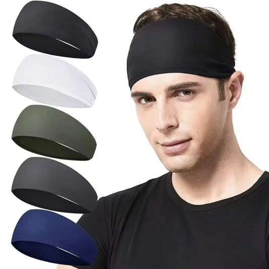 Unisex Hairband Sweatband Bandana Hair Accessories