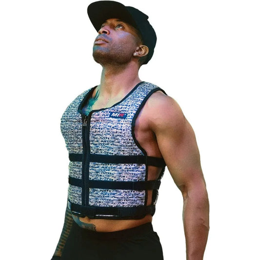 Super Slim Air Flow Weighted Vest 12LBS Workout Vest for Men and Women.