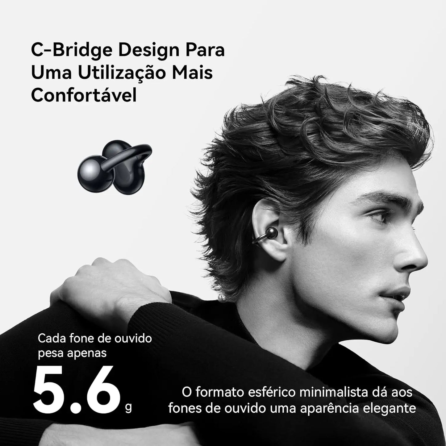 Free Clip Wireless Earbuds - Open Ear Bluetooth Earphones