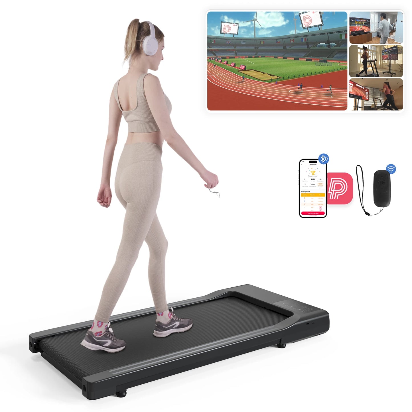 2in1 Treadmills Remote Control LCD Display