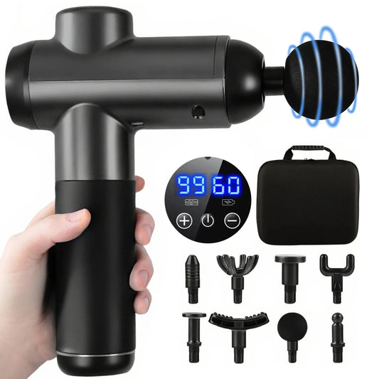 Professional Deep Tissue Massage Gun with 99 Speed Levels