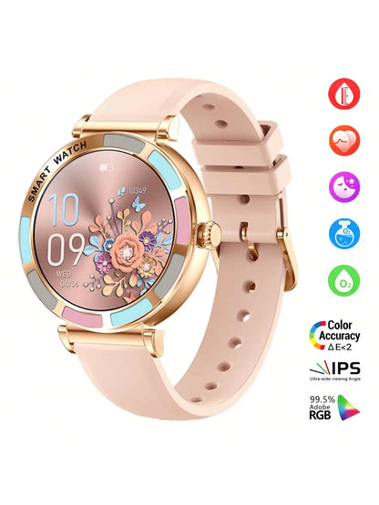 Elegant Women’s Bluetooth Fitness Smartwatch