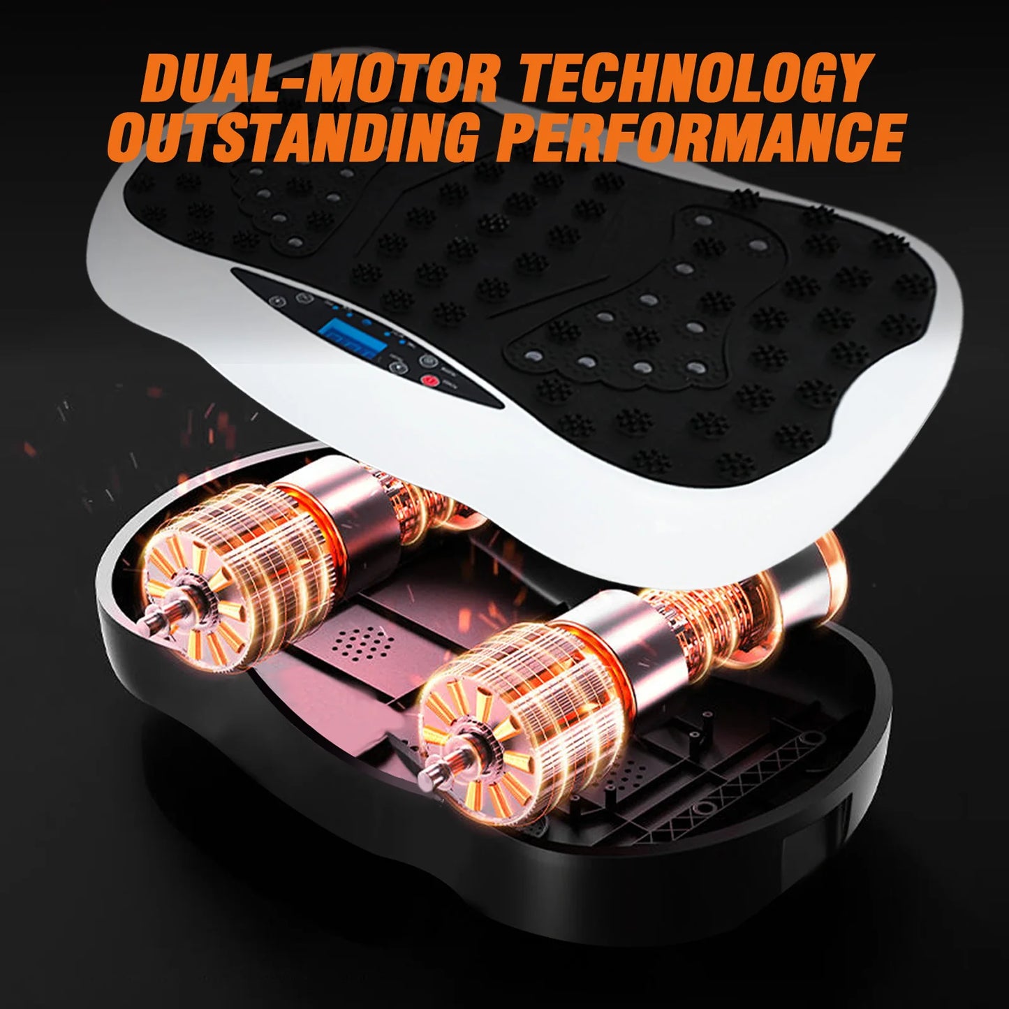 Full-Body Vibration Plate Exercise Machine