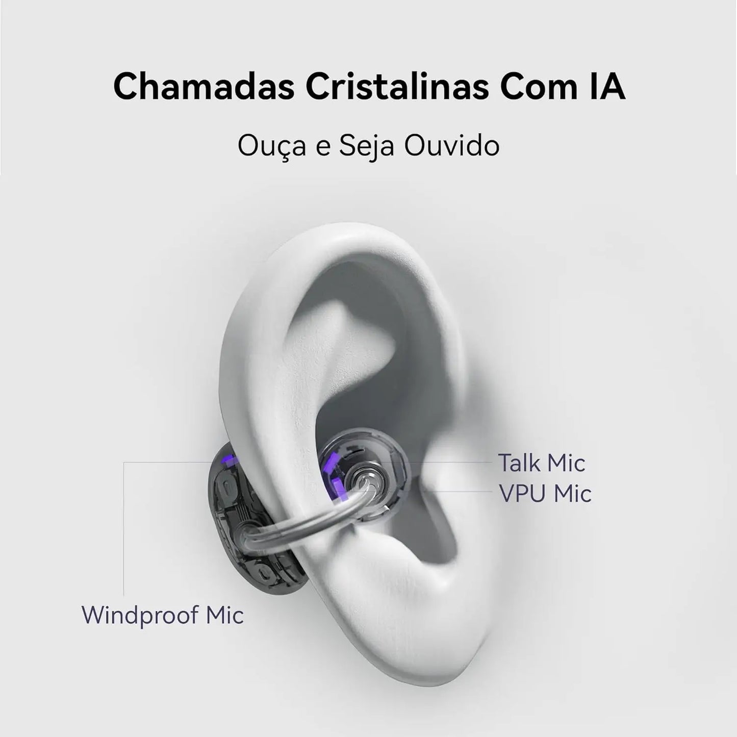 Free Clip Wireless Earbuds - Open Ear Bluetooth Earphones