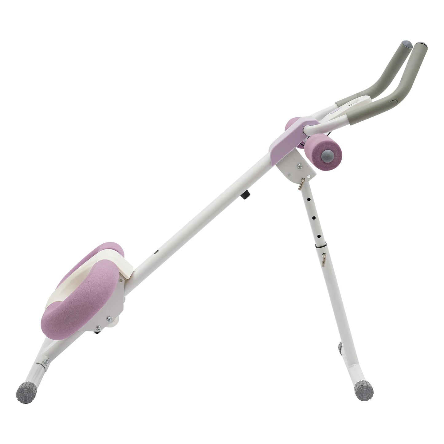 Foldable Ab Trainer Machine, Adjustable Levels LED Display