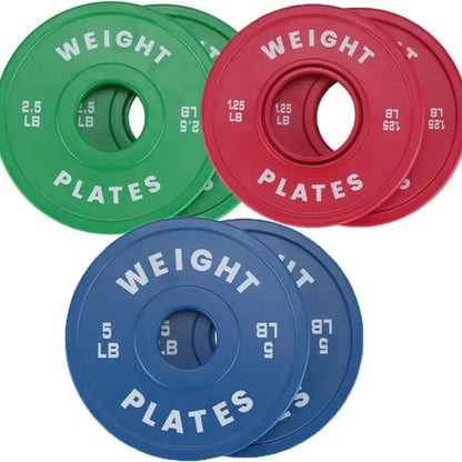 Rubber Change Plates for Home Gym Weightlifting