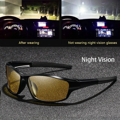 Fashion Vintage Square Frame Unisex Night Vision