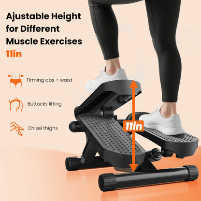 Mini Stepper 300‑Lb Hydraulic Cardio Machine
