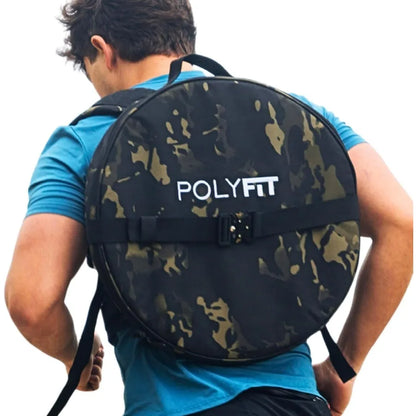 Weighted Backpack for Strength Training, Rucking, and Gym Workouts