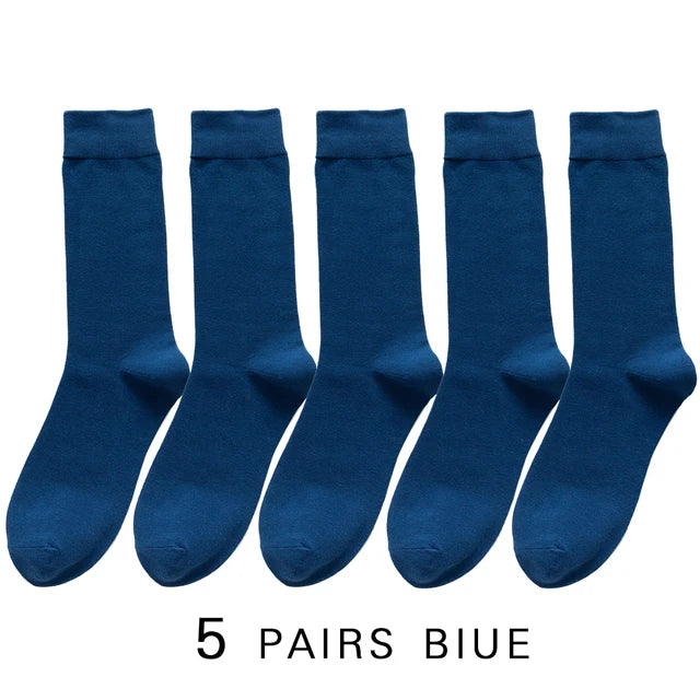 5 Pairs High Quality Men Woman Cotton Socks