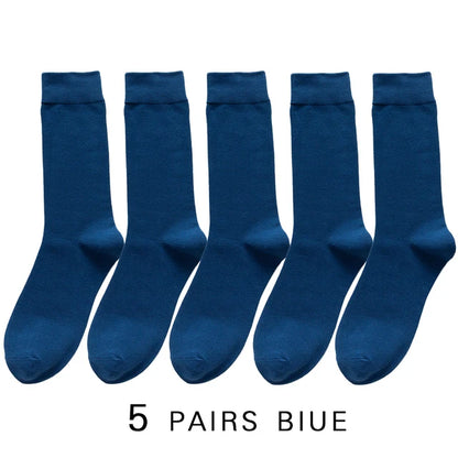 5 Pairs High Quality Men Woman Cotton Socks