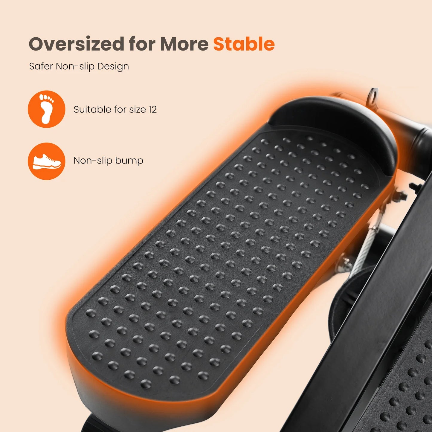 Mini Stepper 300‑Lb Hydraulic Cardio Machine