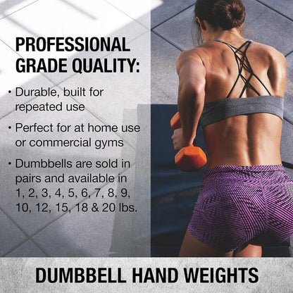 Vinyl‑Coated Adjustable Dumbbells for Full‑Body Training