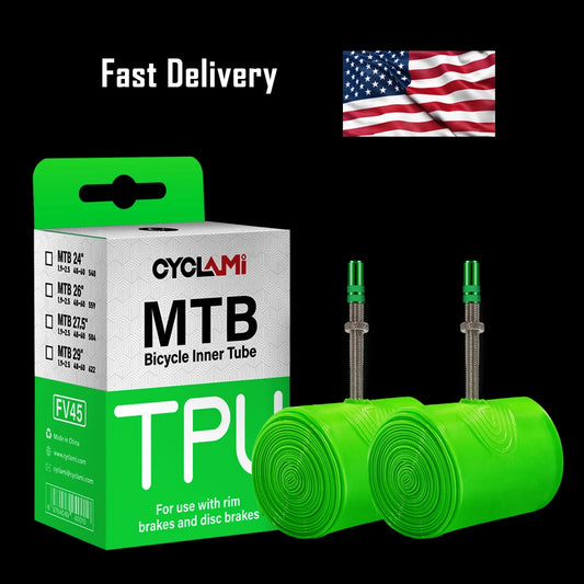 Ultralight TPU MTB Inner Tubes, 45mm FV