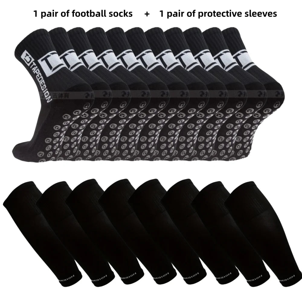 Football Socks for Men and Women Anti-Slip Grip Comfortable
