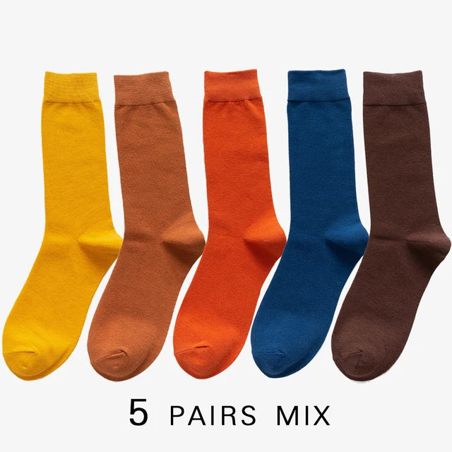 5Pairs New High Quality Men Woman Socks
