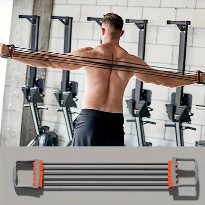 Chest Expander Adjustable Resistance Bands – 150 lbs