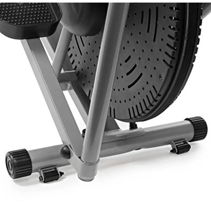 Compact 2‑in‑1 Elliptical Bike Cross Trainer