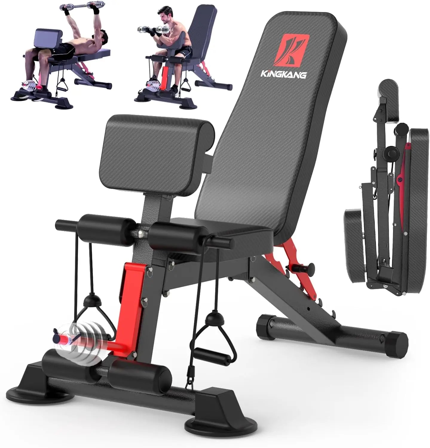 14-in-1 Foldable Dumbbell Weight Bench Weight