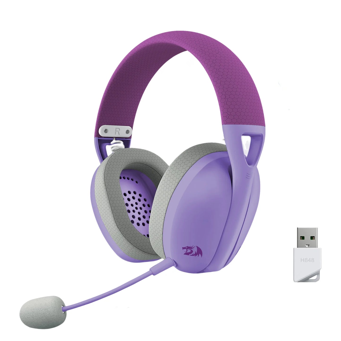 Bluetooth Wireless Gaming Headset Lightweight 7.1