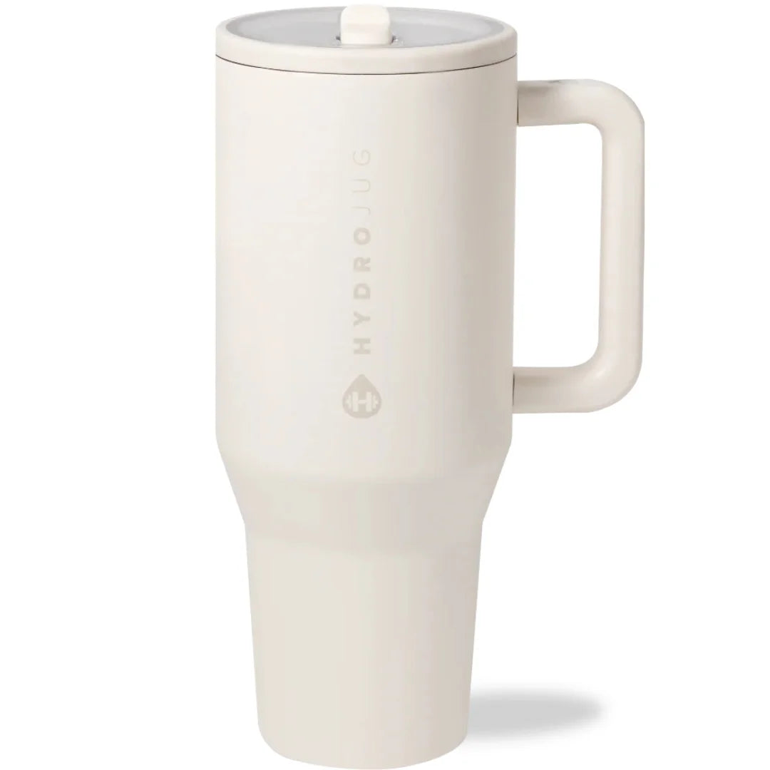 40oz Cream Insulated Stainless Steel Water Bottle