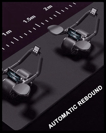 Automatic Rebound Ab Roller with Timer