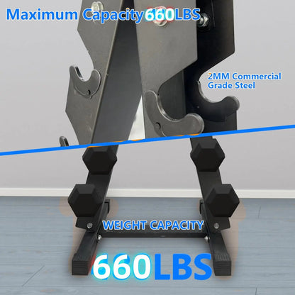 Dumbbell Rack Stand Only, Steel A-Frame for Home Gym