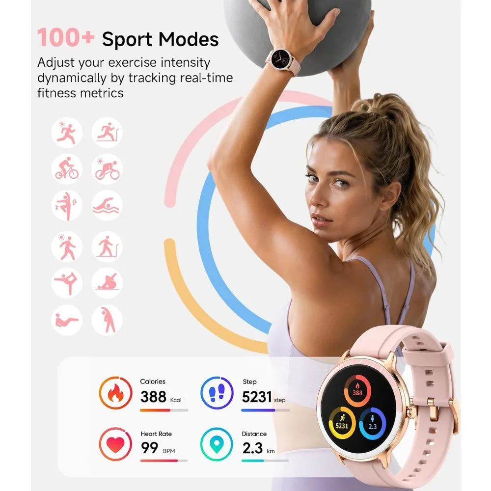 Bluetooth AI waterproof fitness tracker for Android