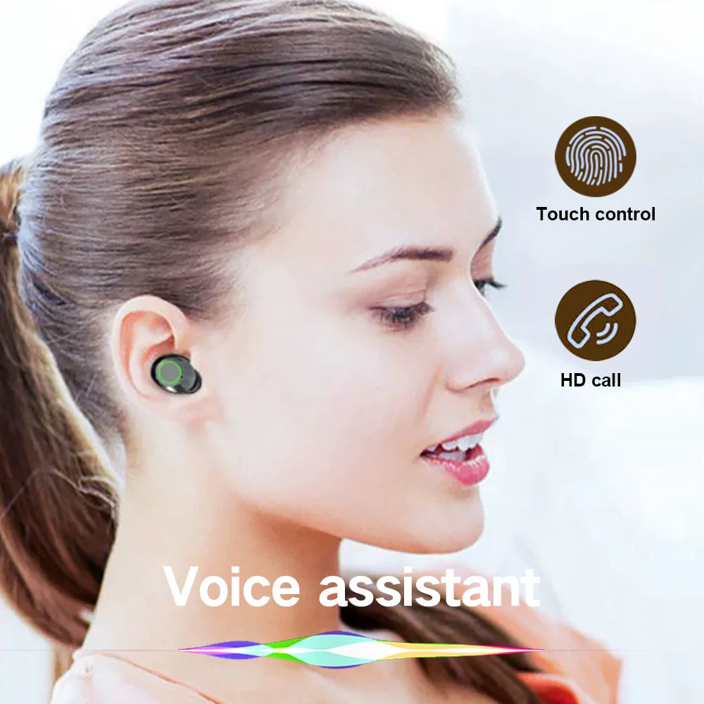 Wireless Bluetooth Earphones Sport Stereo Headphones