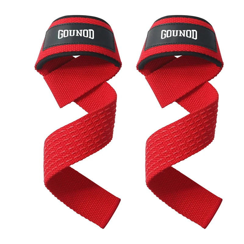 Weightlifting Wrist Straps Strength Training Adjustable Non-slip