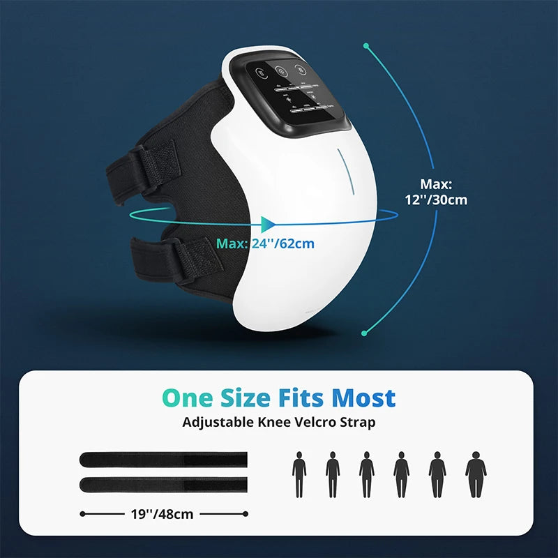 Electric Heating Knee Pad Massager Wireless