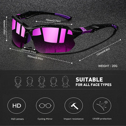 UV400 Outdoor Sport Goggles for Men & Women