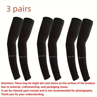 1/3 Pair of Breathable Sun Protection Sleeves