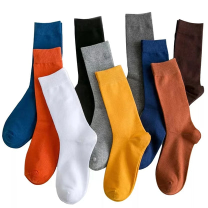 5 Pairs High Quality Men Woman Cotton Socks