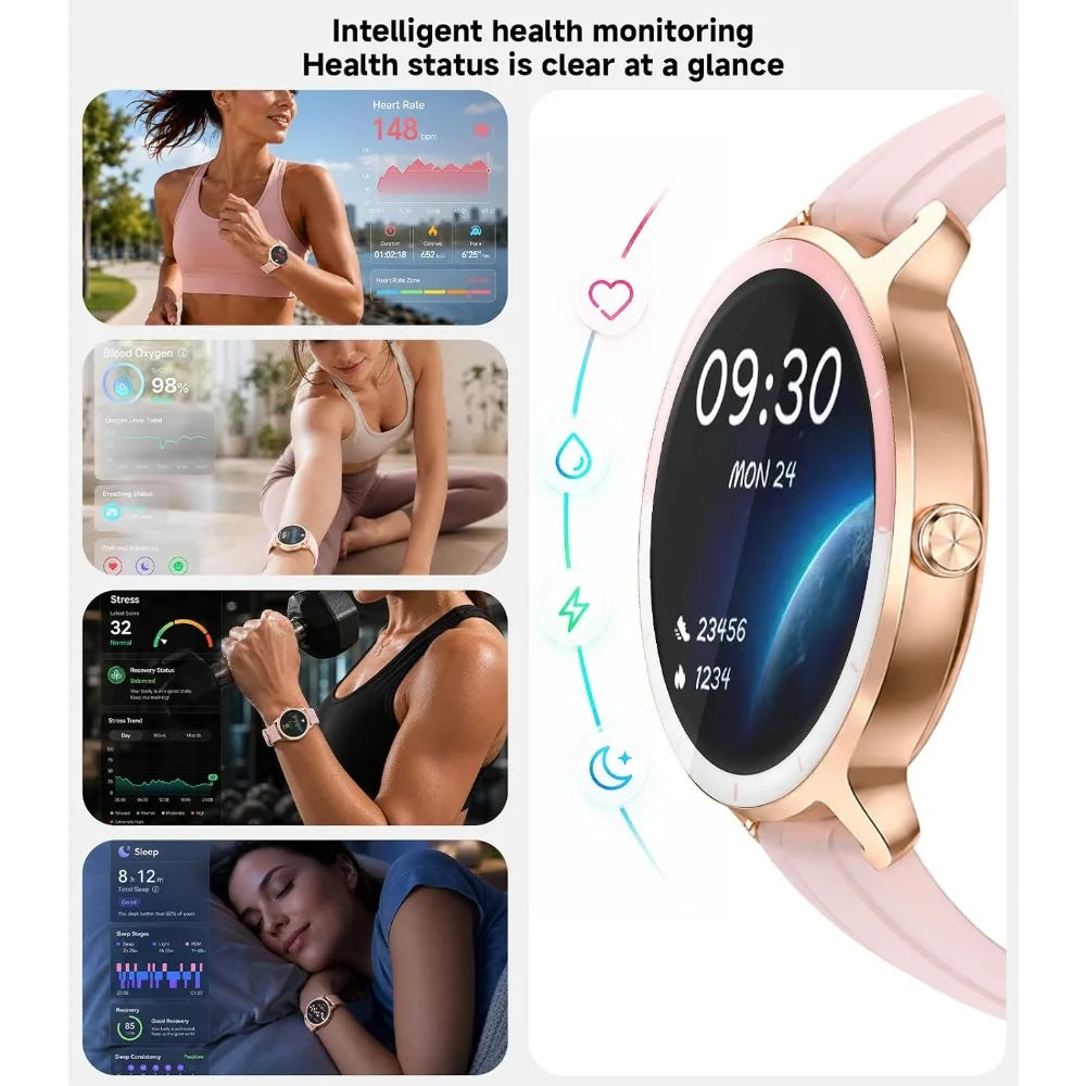 Bluetooth AI waterproof fitness tracker for Android