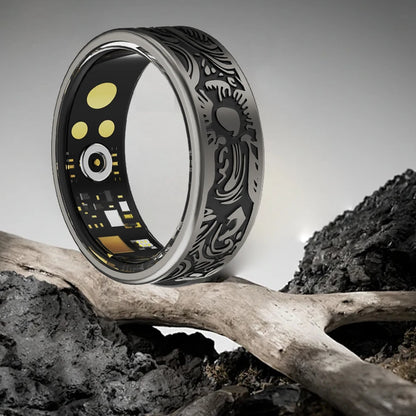 Smart Waterproof Fitness Ring with Sleep Tracking