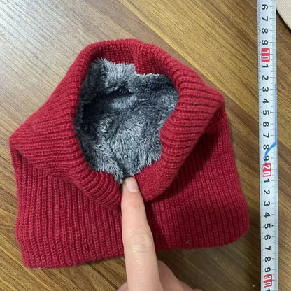 Fashion Soft Knitted Neck Warmer Sports Scarf Women Men