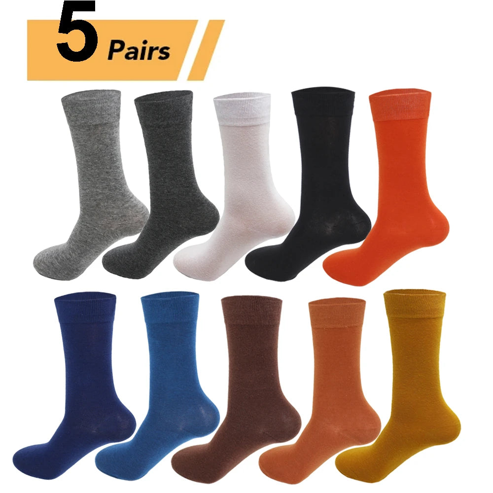 5Pairs New High Quality Men Woman Socks