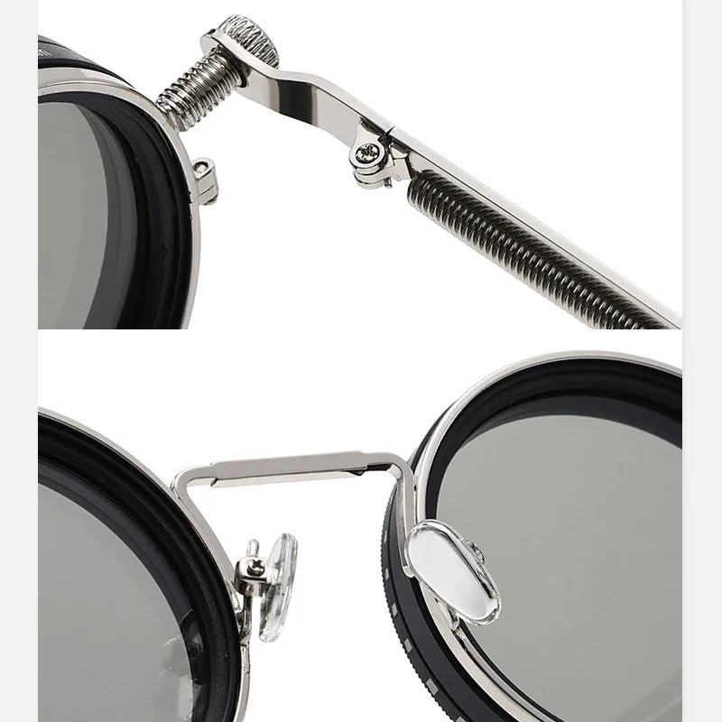 Polarized Round Sunglasses Men Women Retro