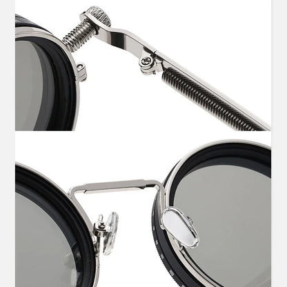 Polarized Round Sunglasses Men Women Retro