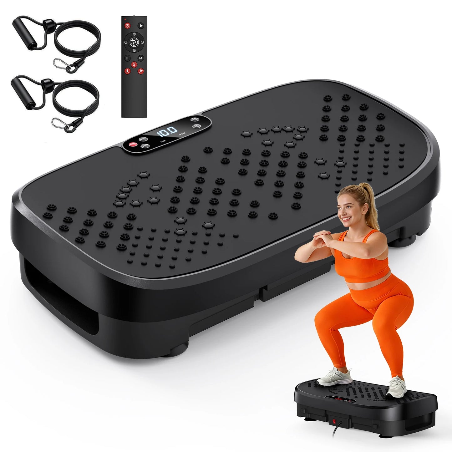 Vibration Plate Fitness Platform for Whole‑Body Workout