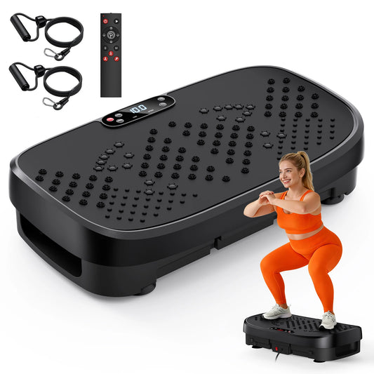 Vibration Plate Fitness Platform for Whole‑Body Workout
