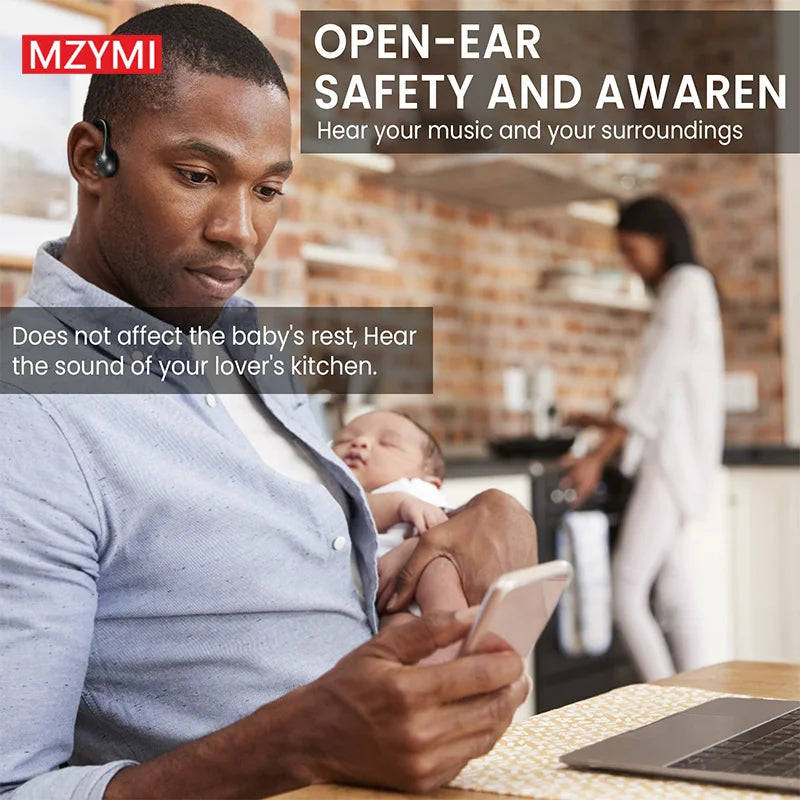 TWS Earphone Bone Conduction Neckband Headphone