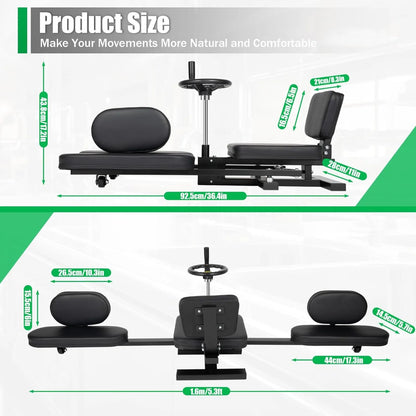 Leg Stretcher Machine for Flexibility Training Fitness, Yoga
