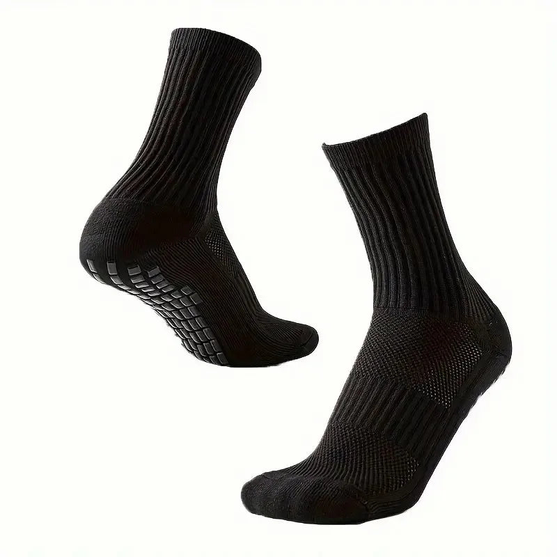 1/4/10 Pairs Men Women Non Slip Sports Socks