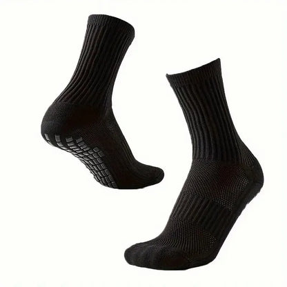 1/4/10 Pairs Men Women Non Slip Sports Socks
